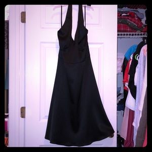 Black cocktail dress